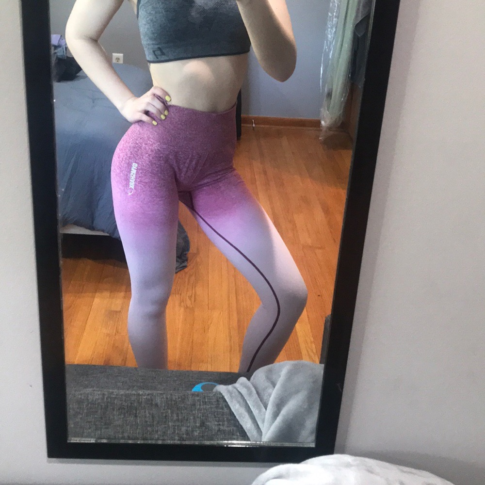Gymshark pink ombré small